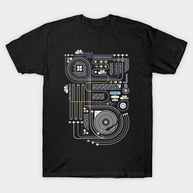 Circuit 02 T-Shirt by heavyhand